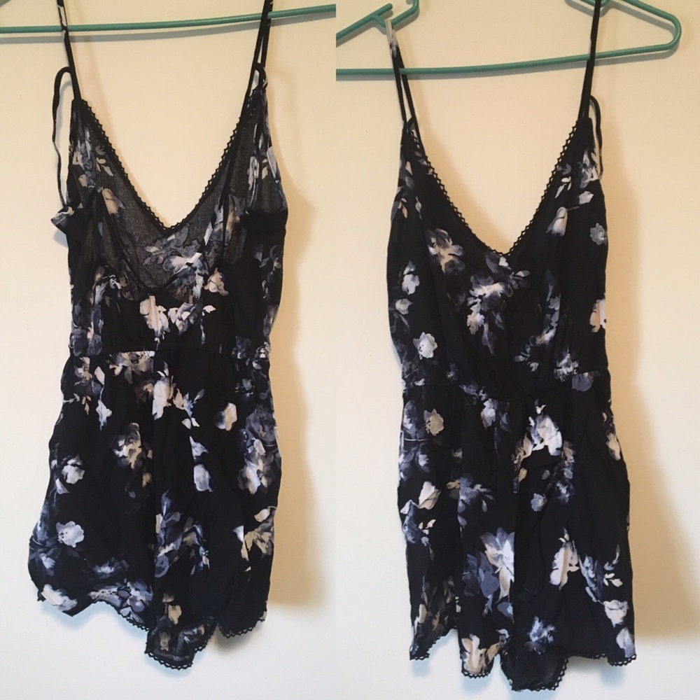 Floral Kendall & Kylie romper